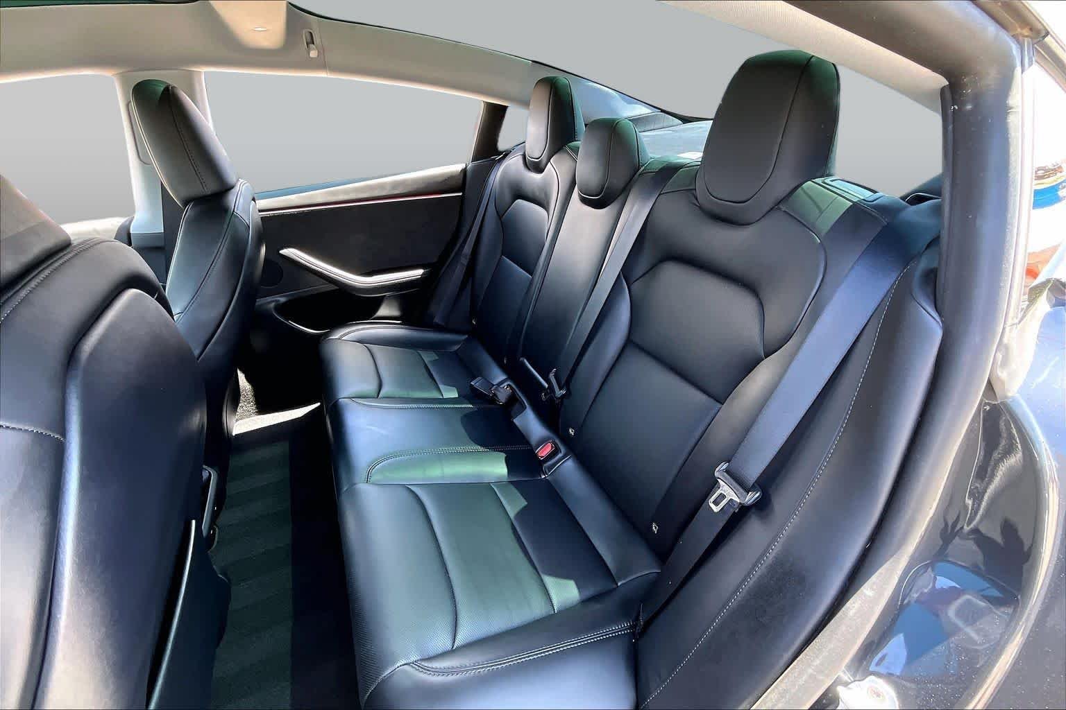 Used 2025 Pearl White Multi-Coat Tesla Long Range image 19