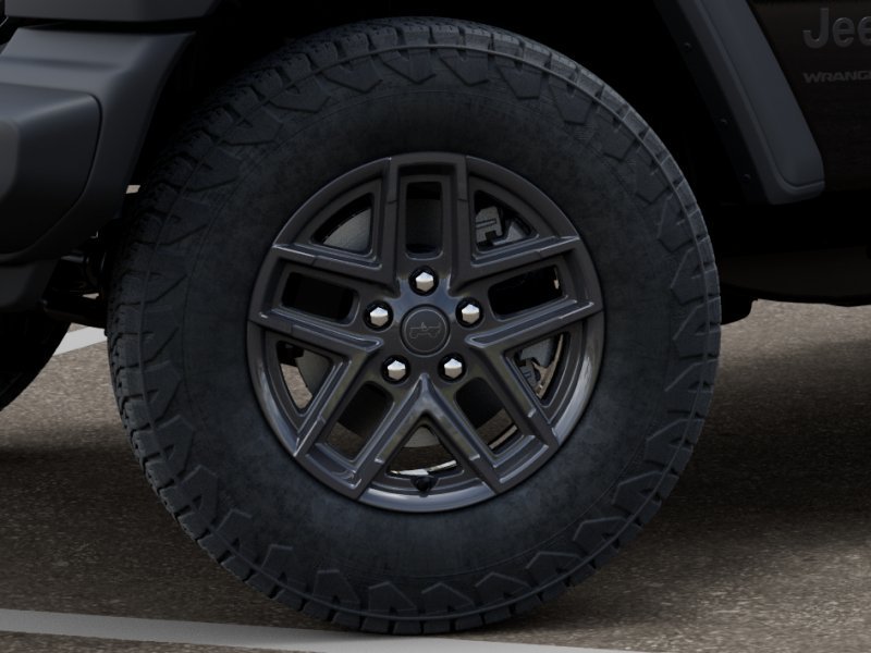 New 2026 Black Clear-Coat Exterior Paint Jeep WRANGLER 2-DOOR SPORT S image 34