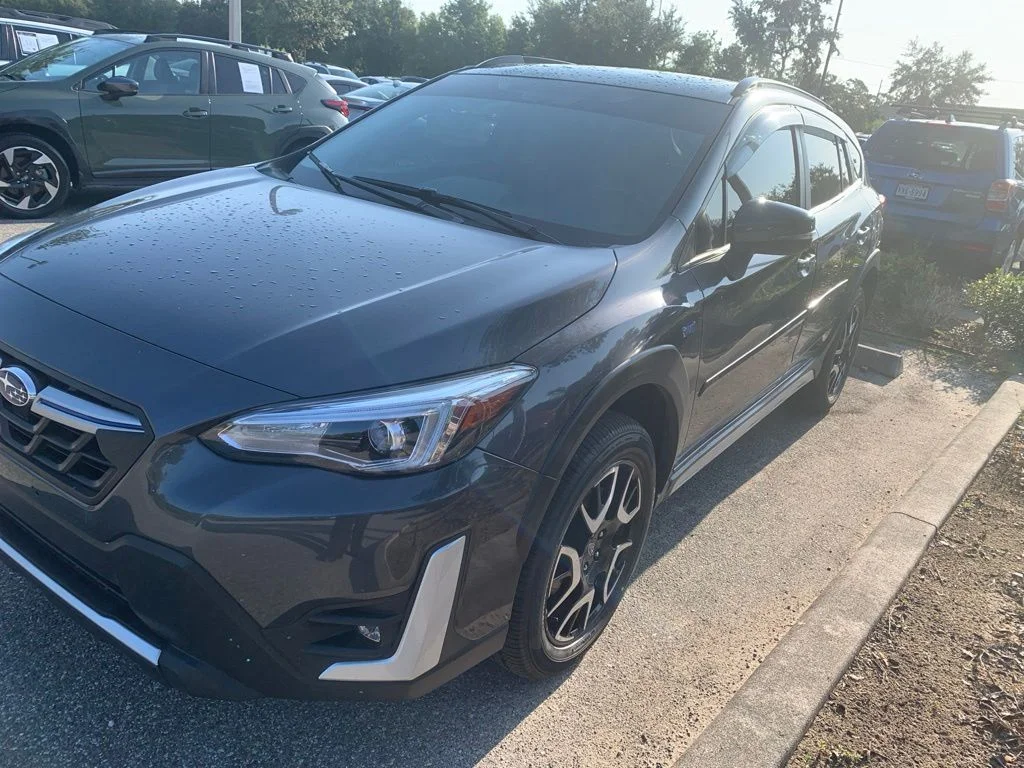 Used 2021 Gray Subaru Hybrid image 2