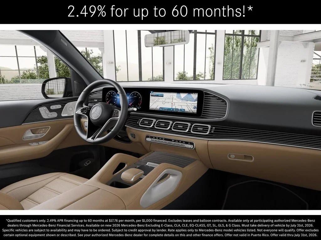 New 2026 MANUFAKTUR Moonlight White Metallic Mercedes-Benz GLE 450 image 6