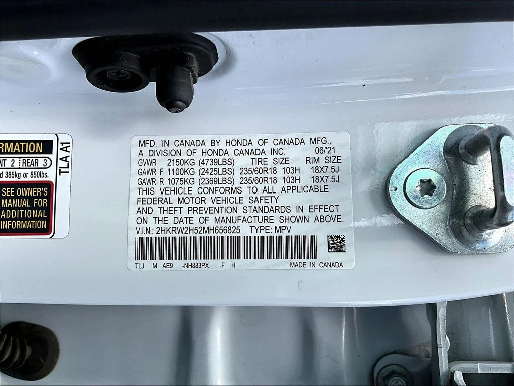 Certified Used 2021 Platinum White Pearl Honda EX image 20