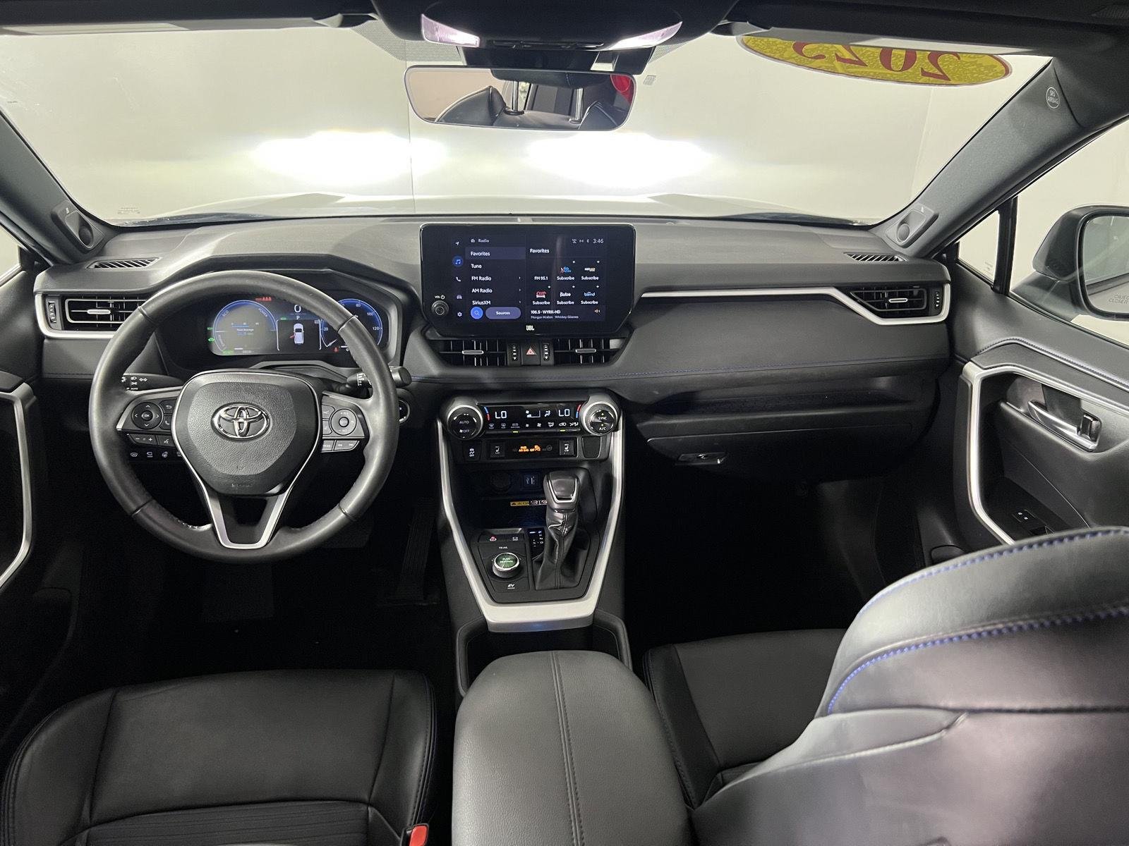 Used 2023 Silver Sky Metallic w/Midnight Black Metallic Roof Toyota XSE image 24