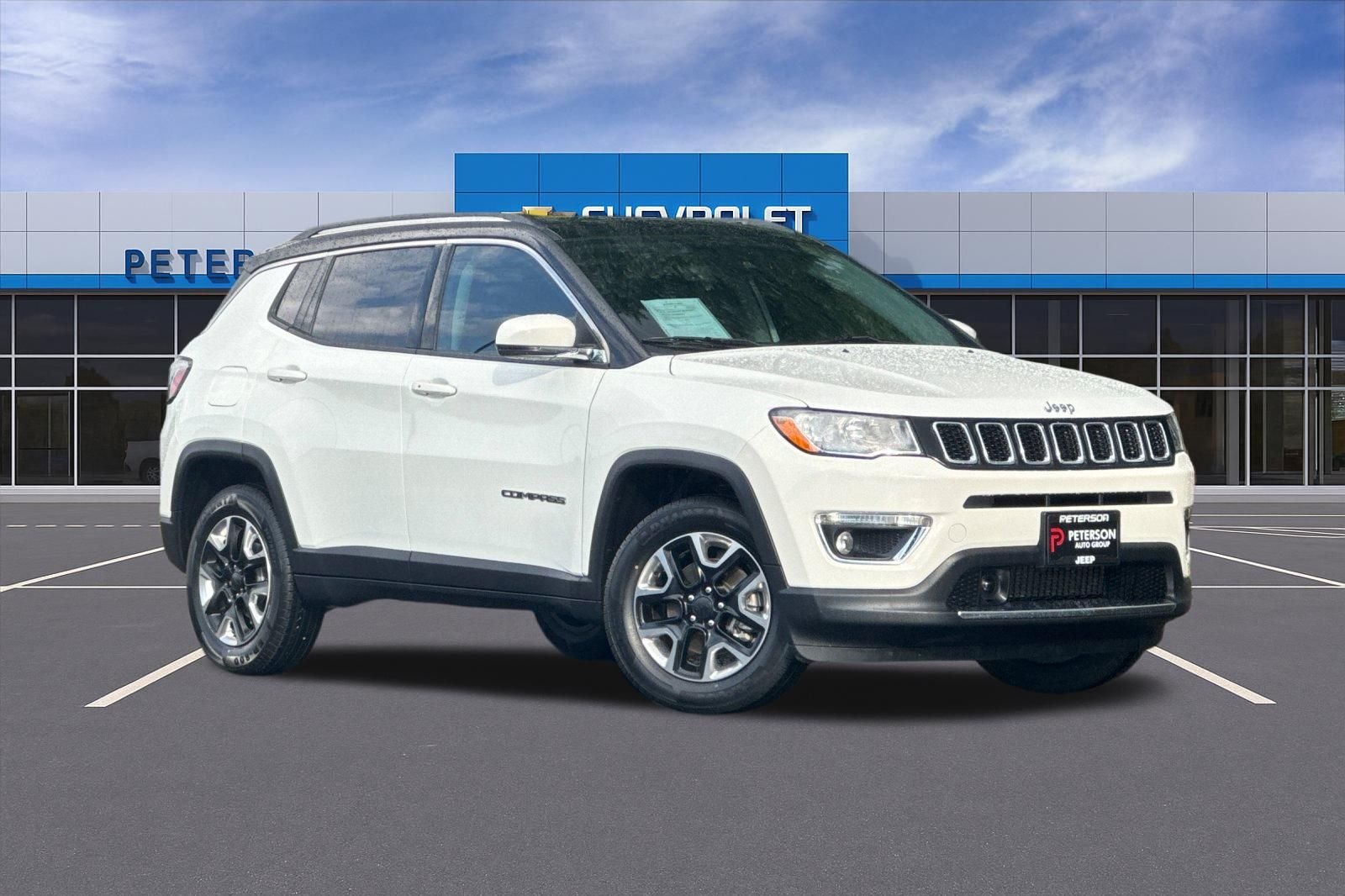 Used 2021 White Jeep Limited image 2