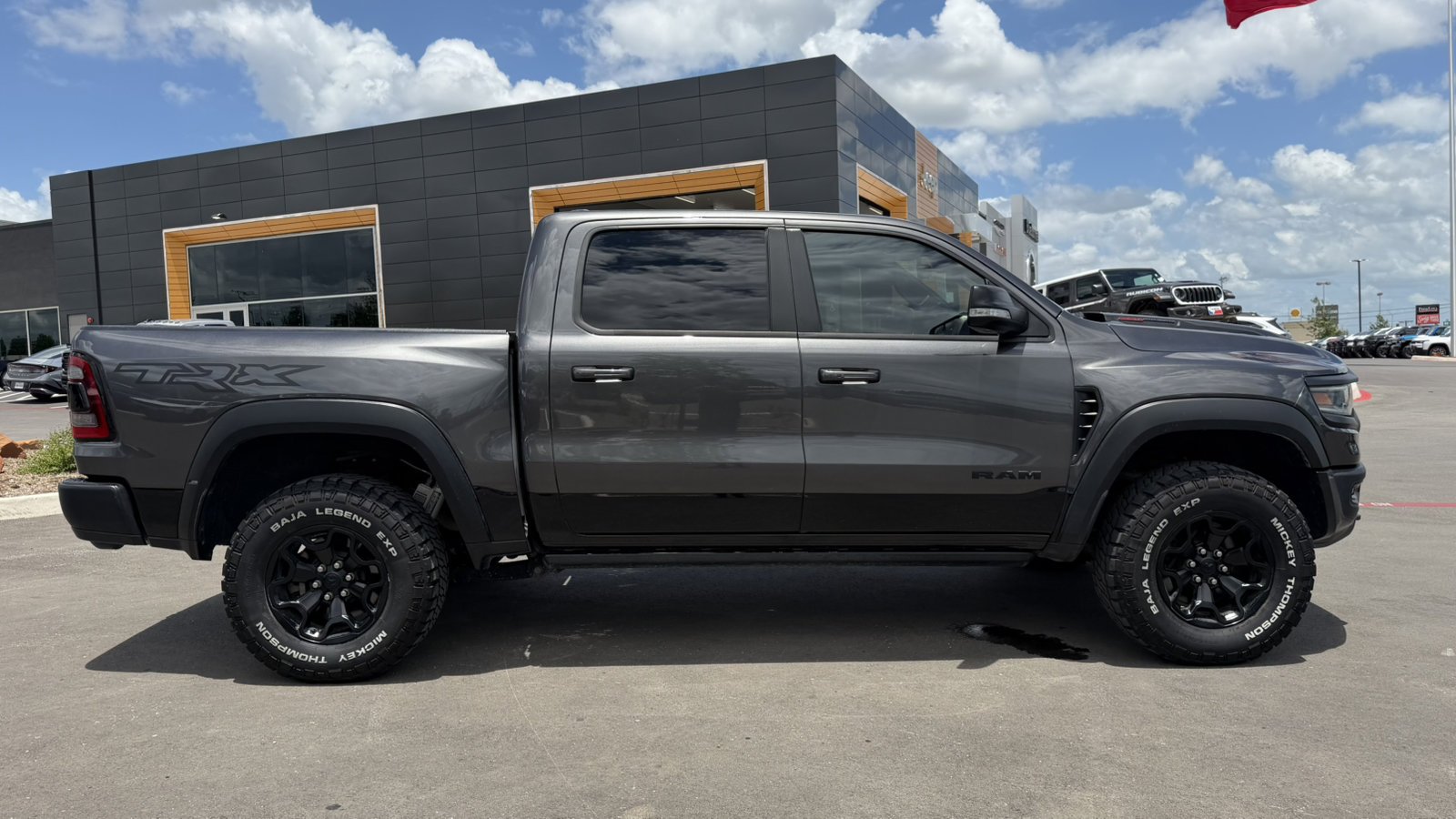 Used 2022 Granite Crystal Metallic Clearcoat Ram TRX image 4