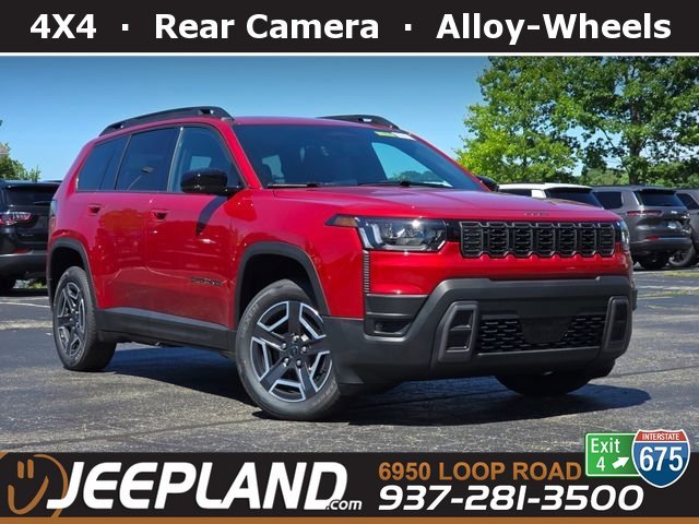 New 2026 Red Hot Pearl-Coat Exterior Paint Jeep Limited image 1