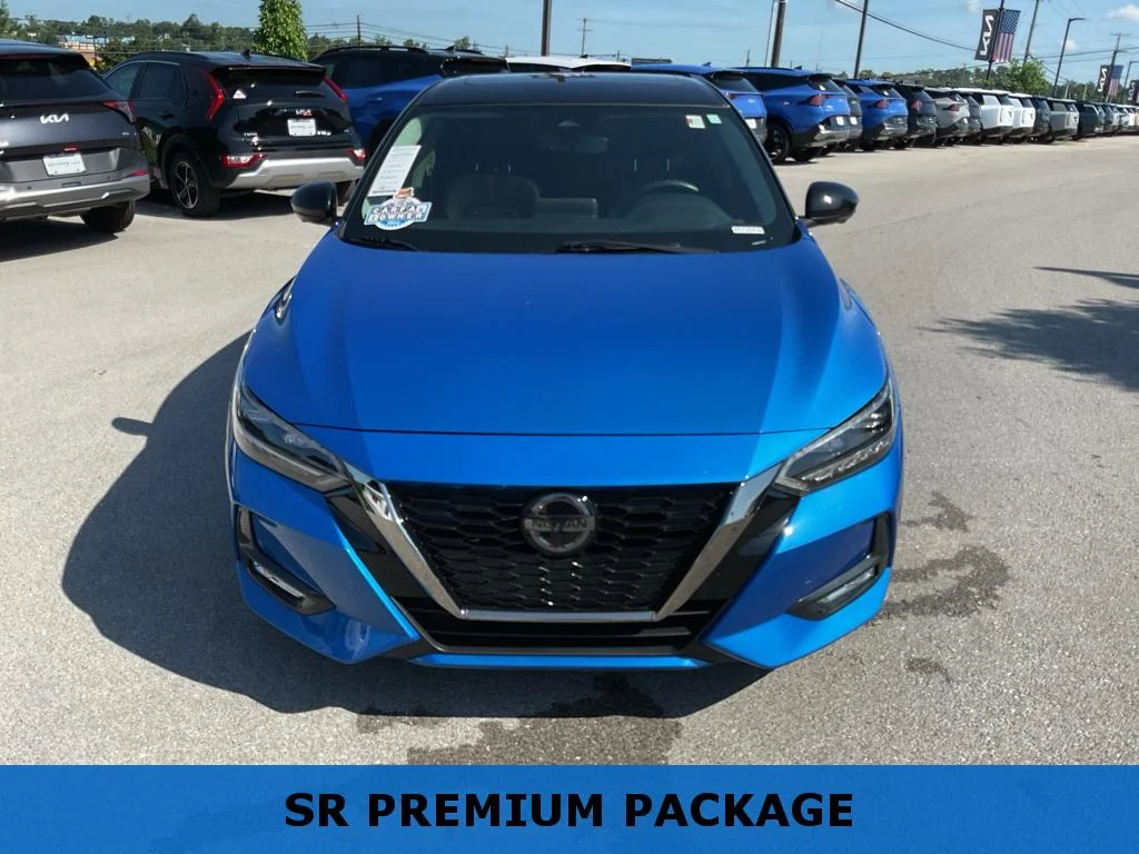 Used 2023 Electric Blue Metallic/Super Black Nissan SR image 3