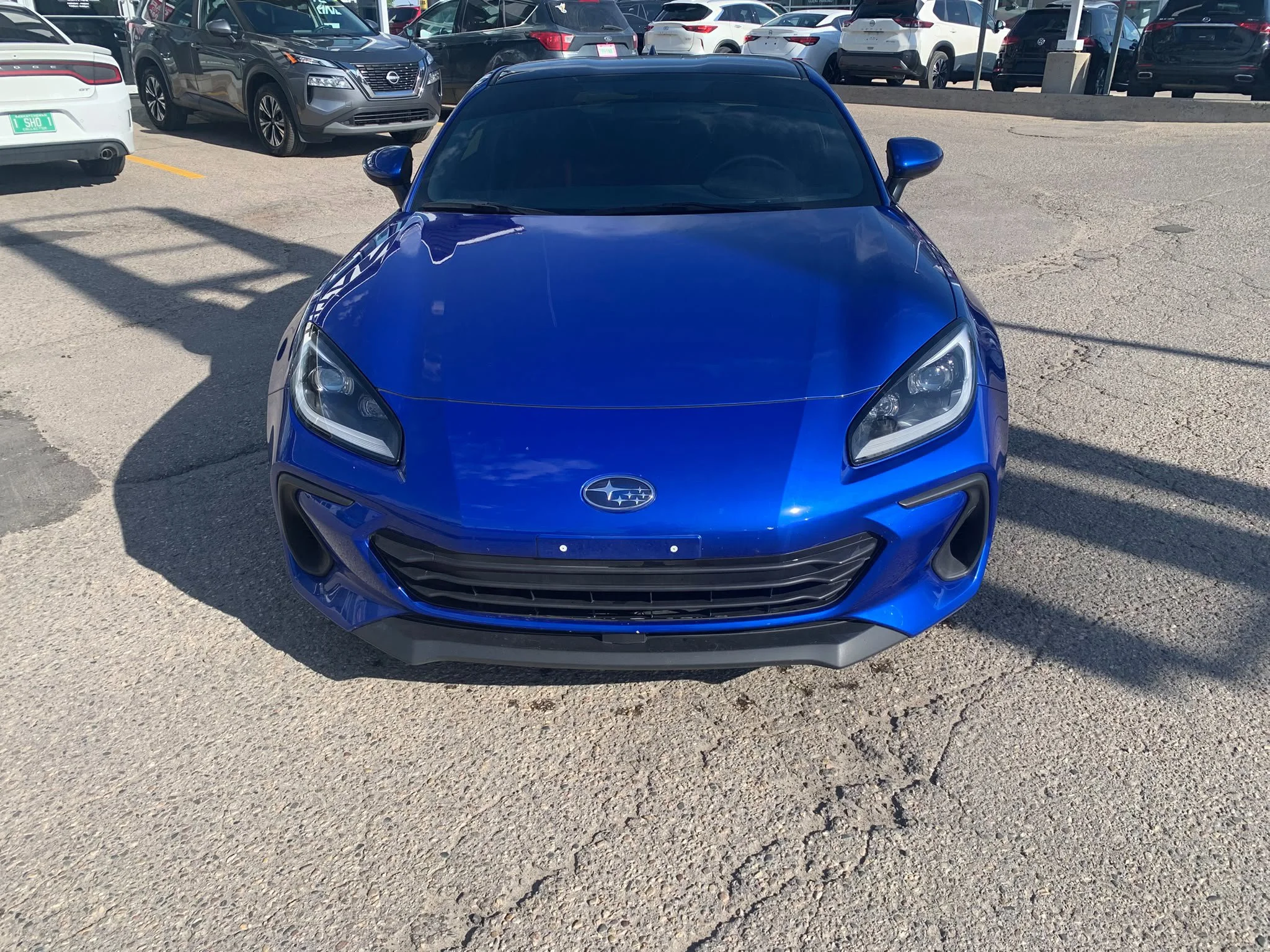 Certified Used 2023 World Rally Blue Subaru Sport-Tech*6spd Manual | World Rally Blue Pearl | Htd Suede Seats | Blind Spot Detection | CarPlay image 4