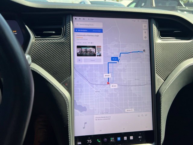 Used 2020 Black Tesla Performance image 9