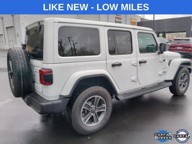 Used 2023 White Jeep Sahara image 8