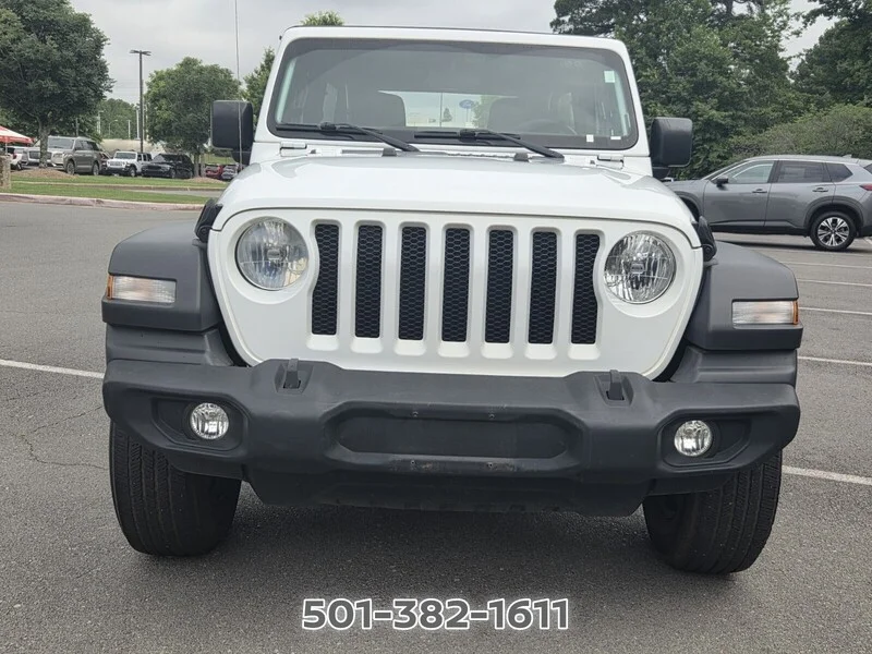 Used 2023 Bright White Clearcoat JEEP SPORT 4 DOOR 4X4 image 8