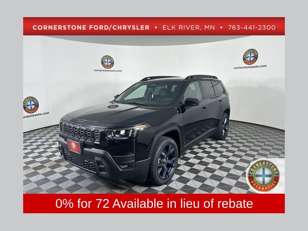 New 2026 Diamond Black Crystal Pearl-Coat Exterior Paint Jeep Laredo image 1