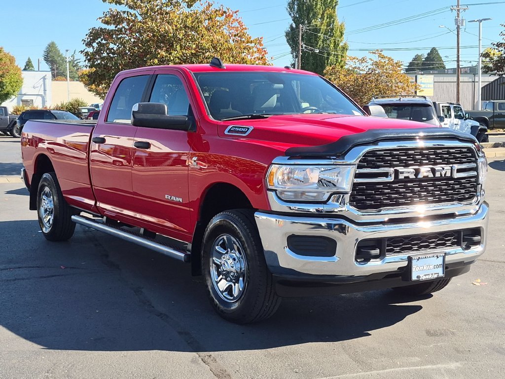 Used 2022 Flame Red Clearcoat Ram Big Horn image 8