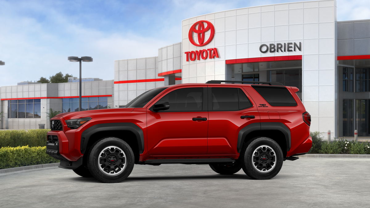 New 2026 Supersonic Red Toyota TRD Off-Road image 3