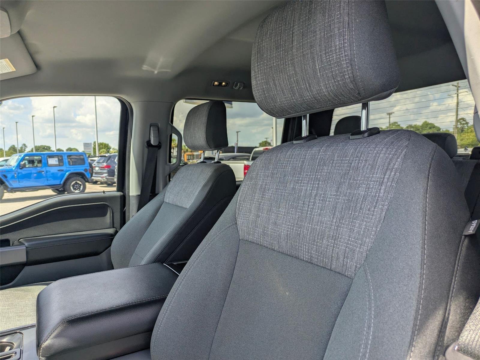 Used 2023 Antimatter Blue Metallic Ford XLT image 14