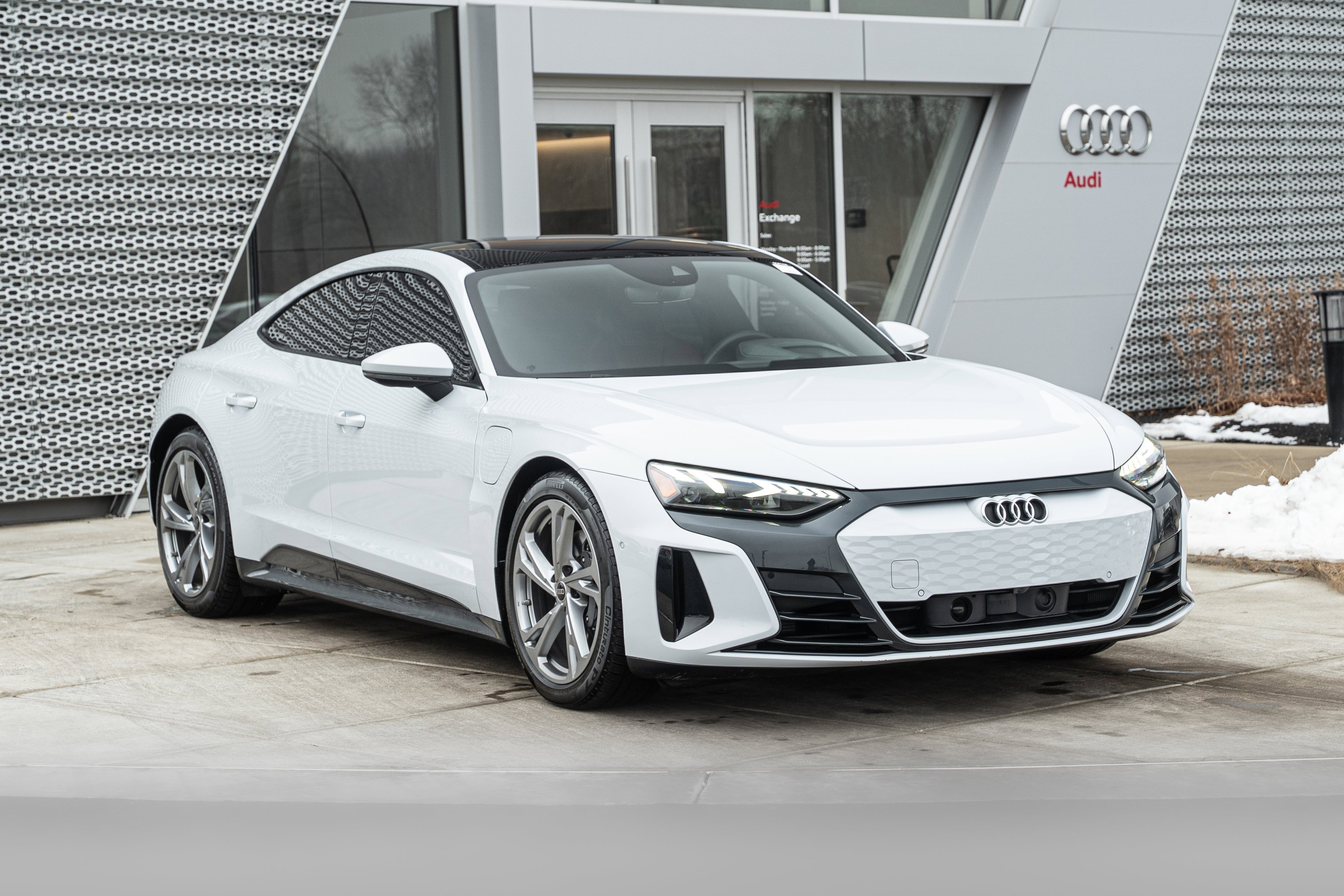 Certified 2023 Audi e-tron GT Prestige with VIN WAUDJBFW0P7005431 for sale in St. Charles, IL