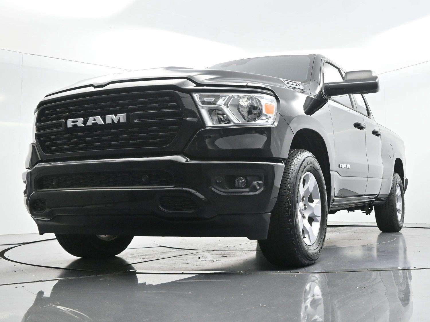 Used 2023 Diamond Black Crystal Pearlcoat Ram Big Horn image 44