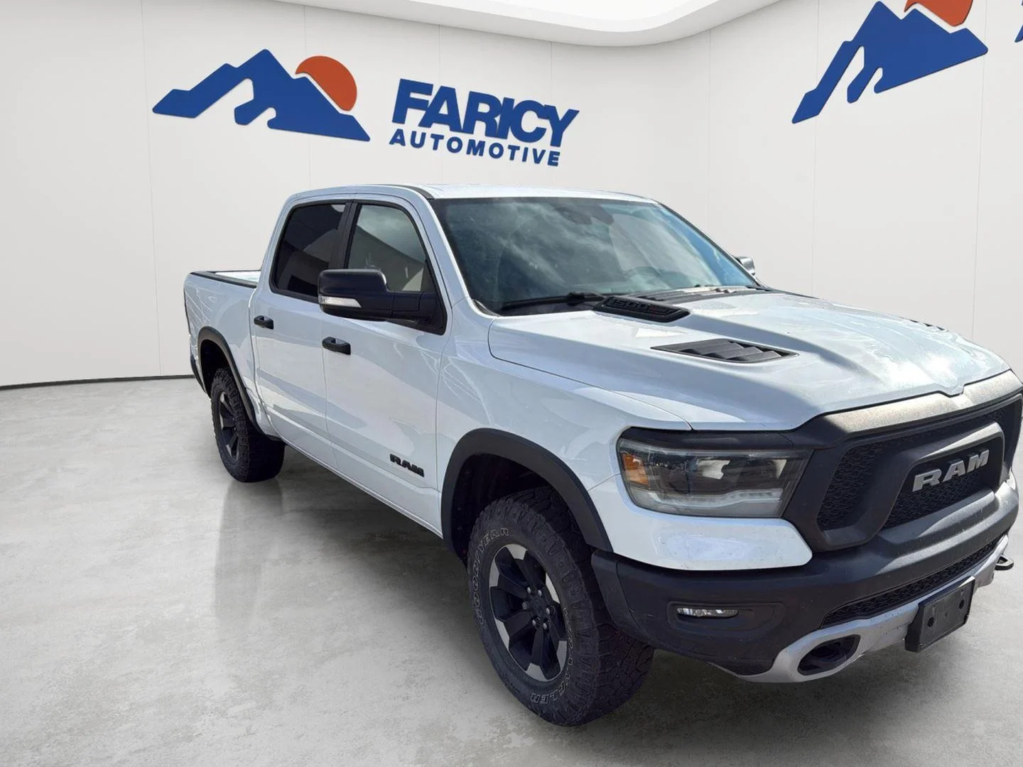 Used 2022 Bright White Clearcoat Ram Rebel image 2