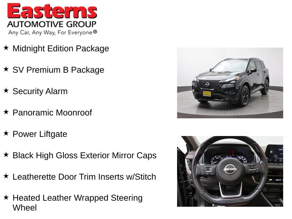 Used 2023 Black Nissan SV image 11