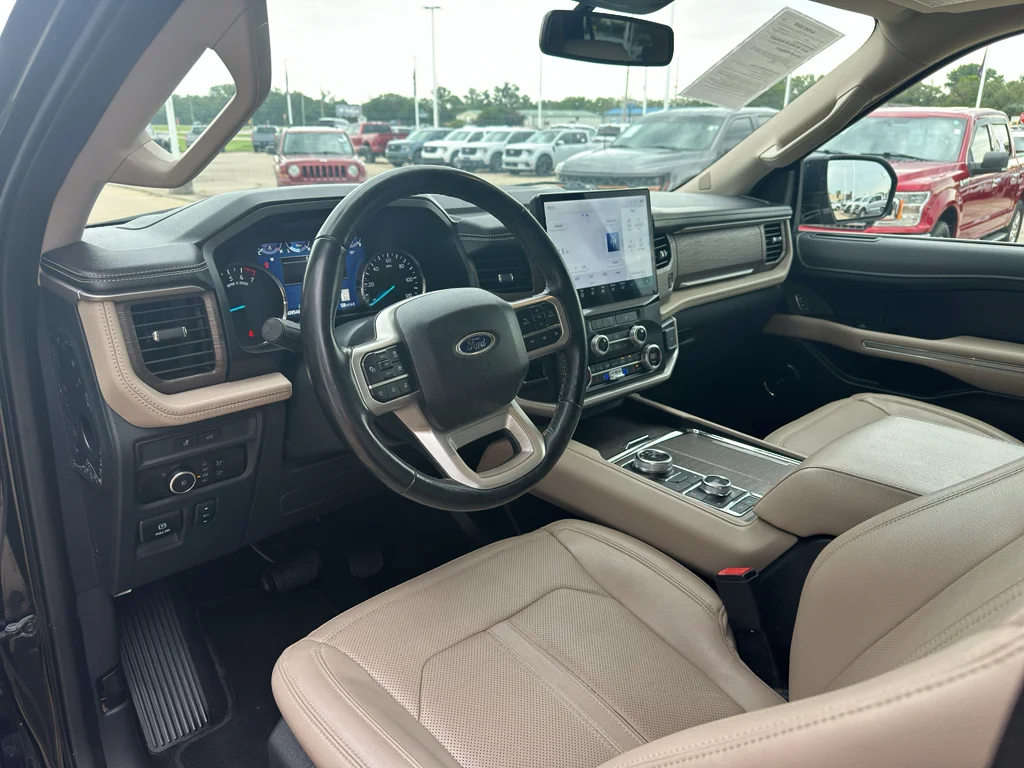 Used 2024 Agate Black Metallic Ford Limited image 4