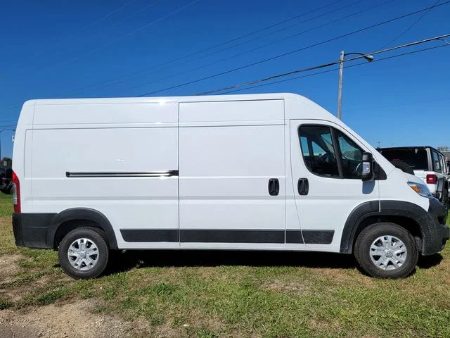 New 2025 Bright White Clearcoat RAM High Roof image 3