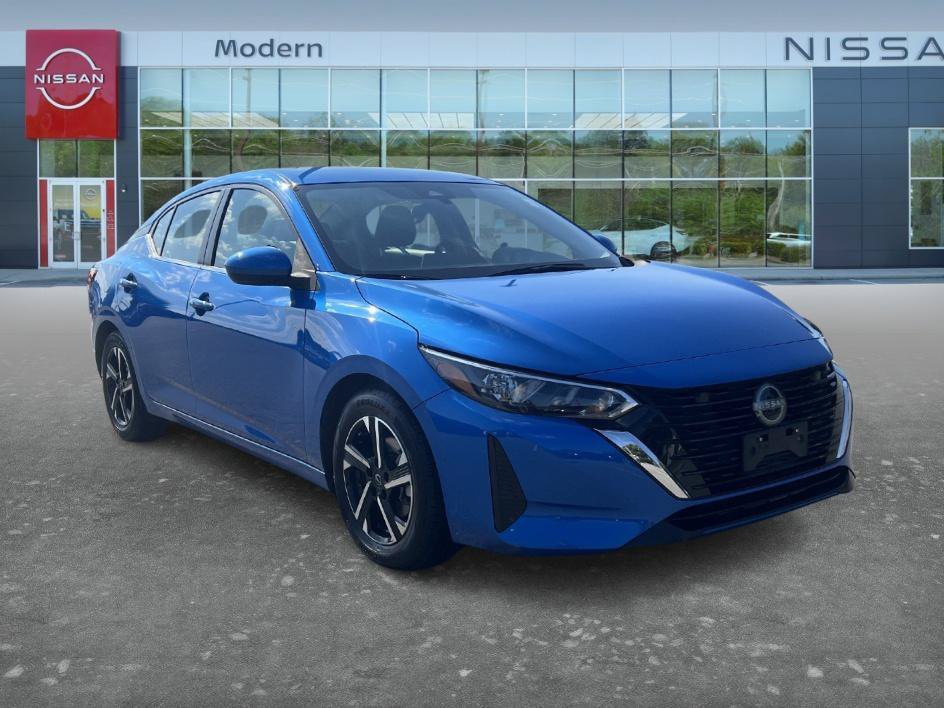 Certified Used 2025 Electric Blue Metallic Nissan SV image 3