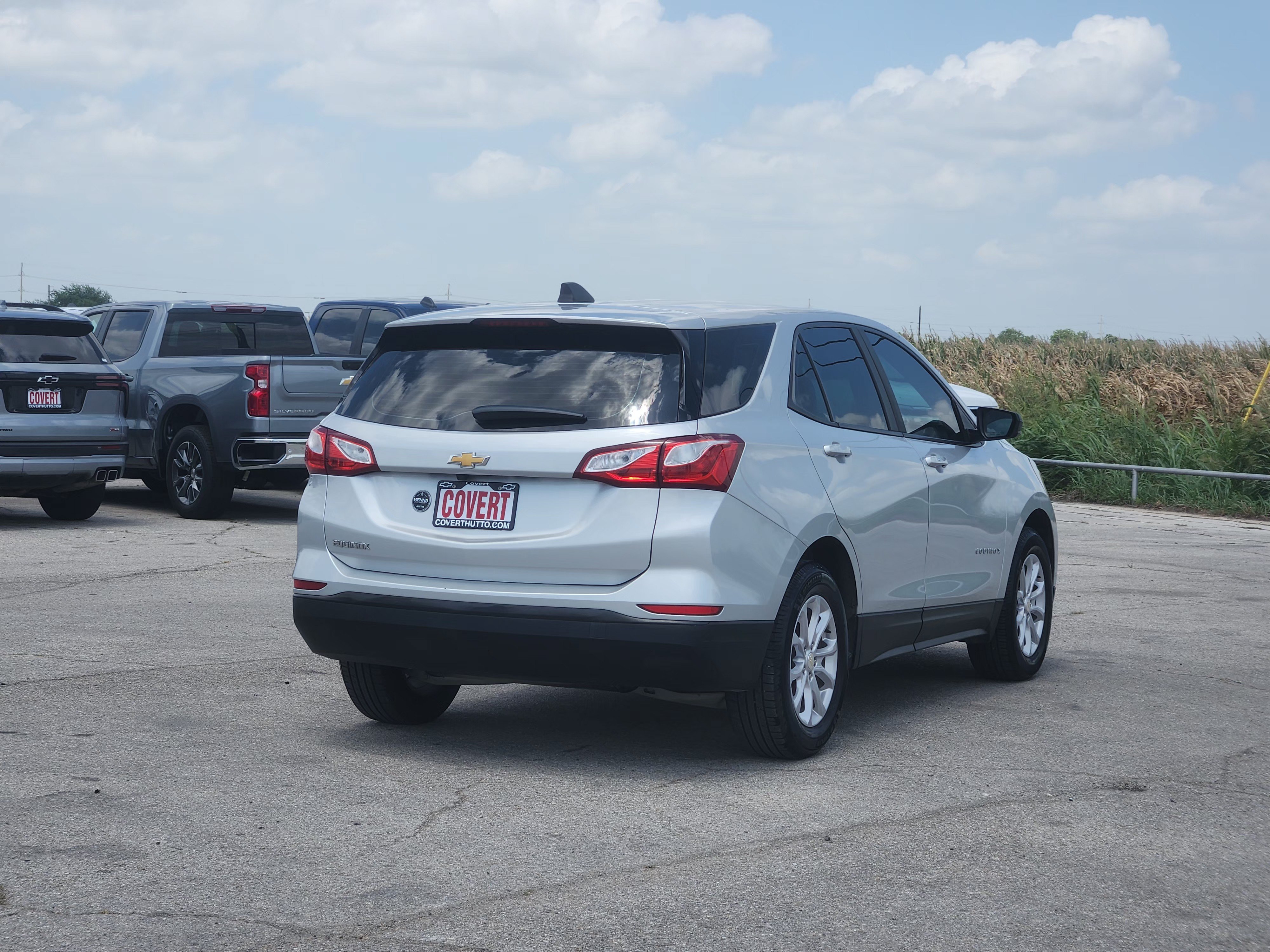 Used 2021 SILVER ICE METALLIC Chevrolet LS image 7