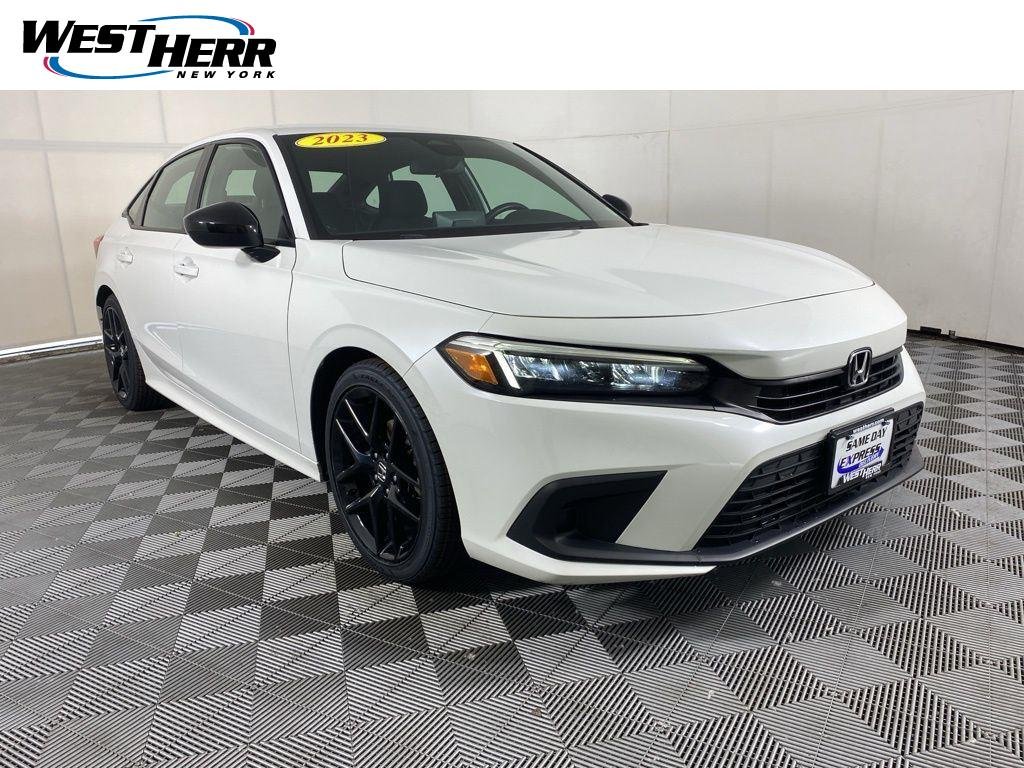 Used 2023 Lunar Silver Metallic Honda Sport image 1