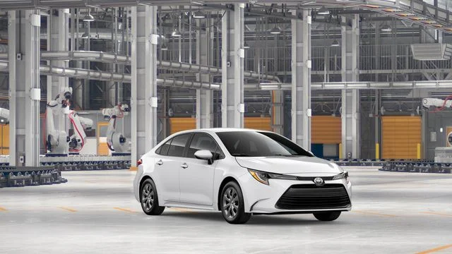 New 2026 White Toyota LE image 37