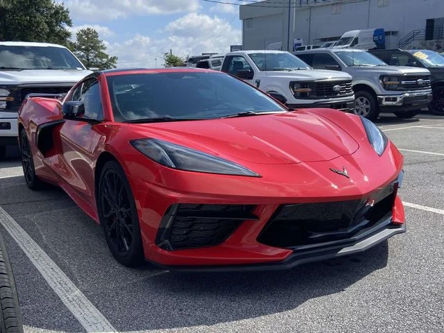 Certified Used 2024 Red Chevrolet Stingray image 1