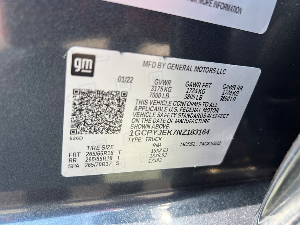 Used 2022 Gray Chevrolet LT image 26