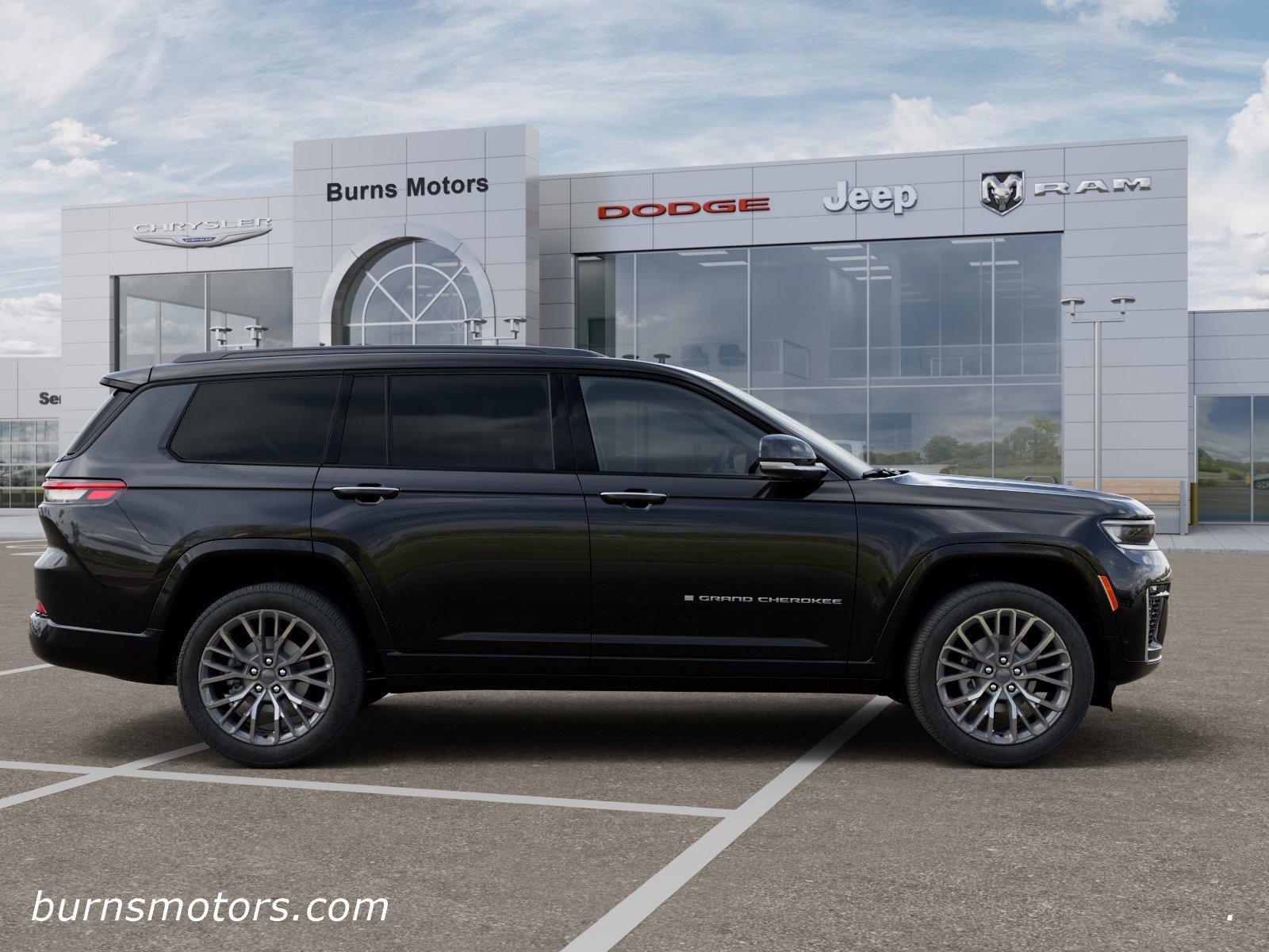 New 2026 Diamond Black Crystal Pearl-Coat Exterior Paint Jeep Summit image 21