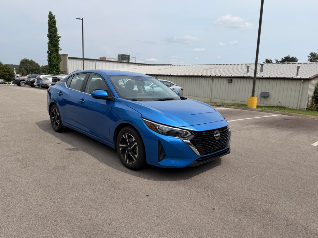 Used 2024 Electric Blue Metallic Nissan SV image 3