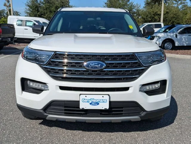Used 2023 White Metallic Ford XLT image 8