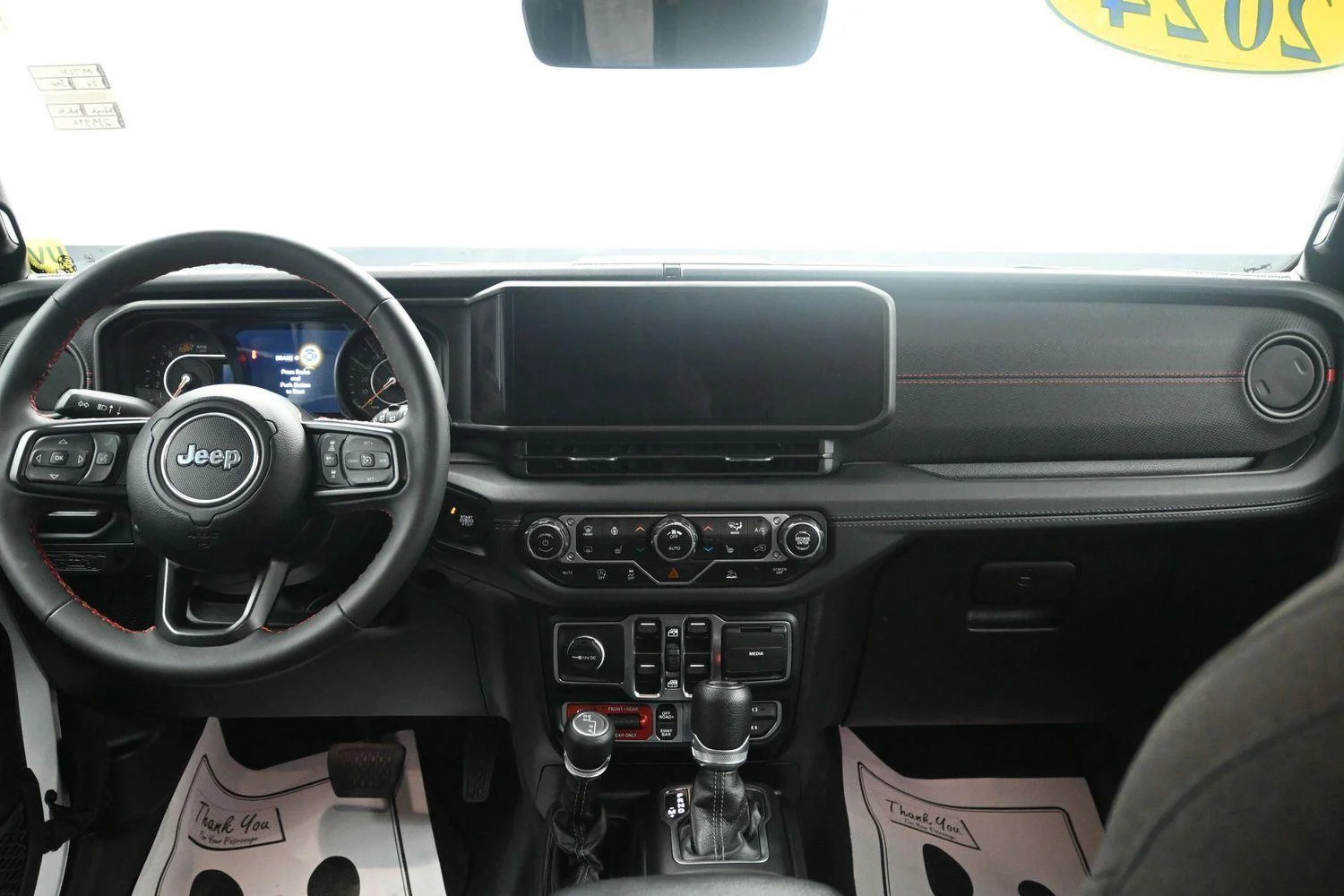 Used 2024 Bright White Jeep Rubicon image 15