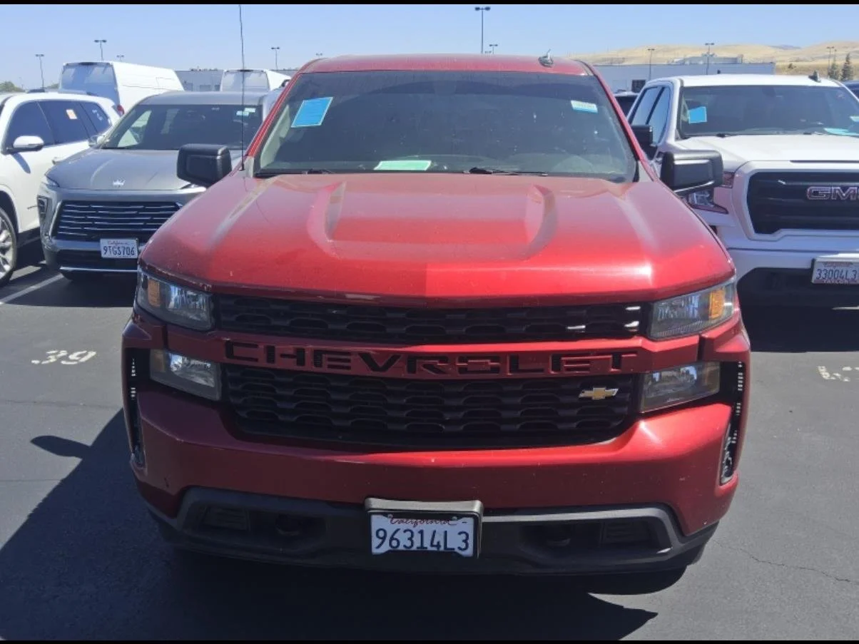 Used 2022 Cherry Red Tintcoat Chevrolet Custom image 3