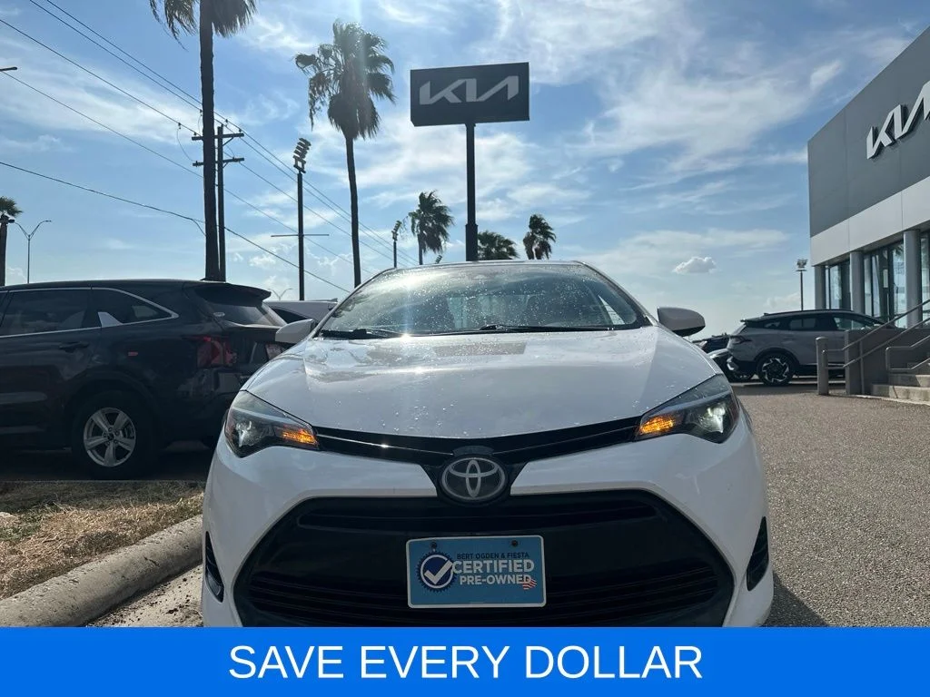 Used 2017 Toyota Corolla LE with VIN 5YFBURHE3HP606086 for sale in Harlingen, TX