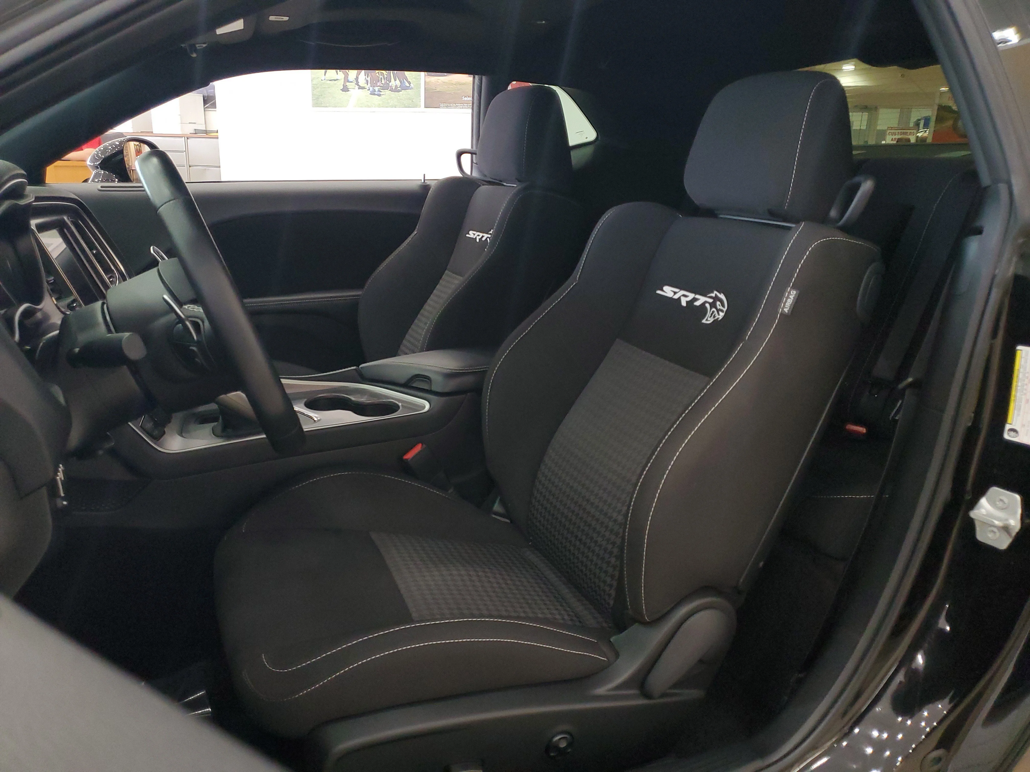 Used 2022 Pitch Black Clearcoat Dodge SRT Hellcat image 17