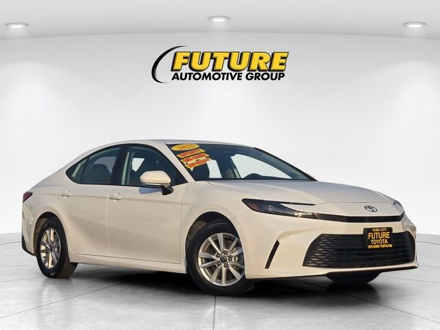 Used 2025 White Toyota LE image 1