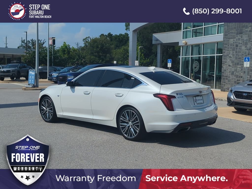 Used 2023 White Cadillac Premium Luxury image 5