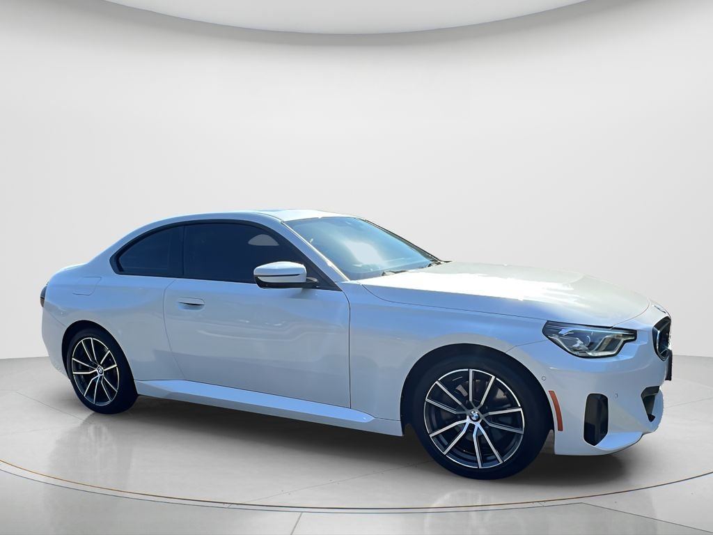 Certified Used 2023 Mineral White Metallic BMW 230i xDrive image 3