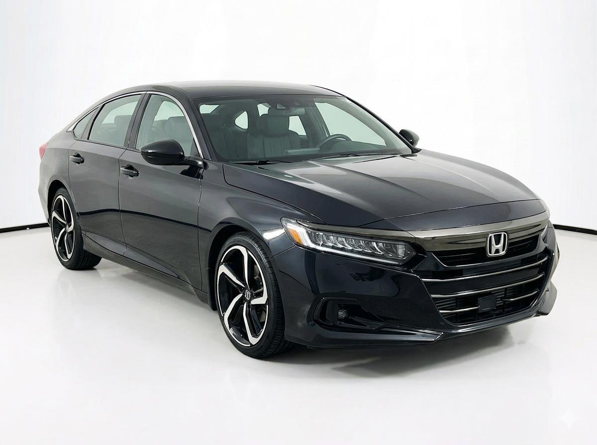 Used 2022 Crystal Black Pearl Honda Sport image 4