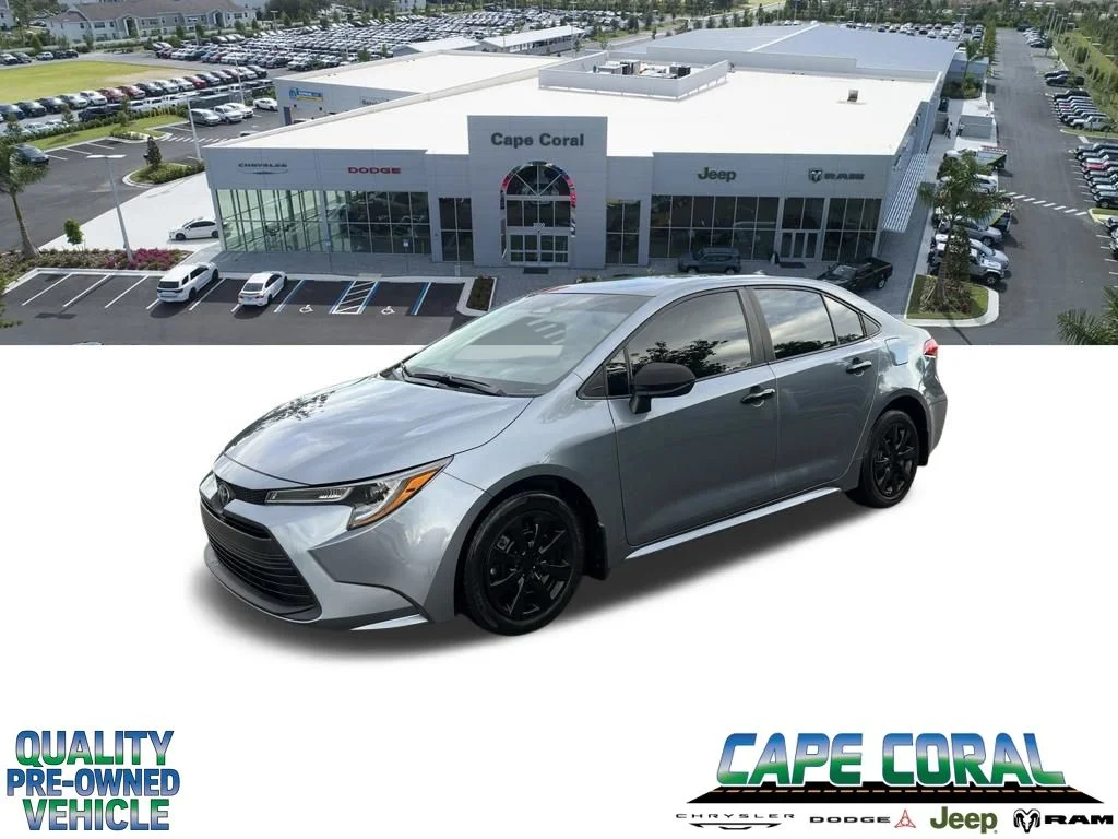 Used 2025 Gray Toyota LE image 1