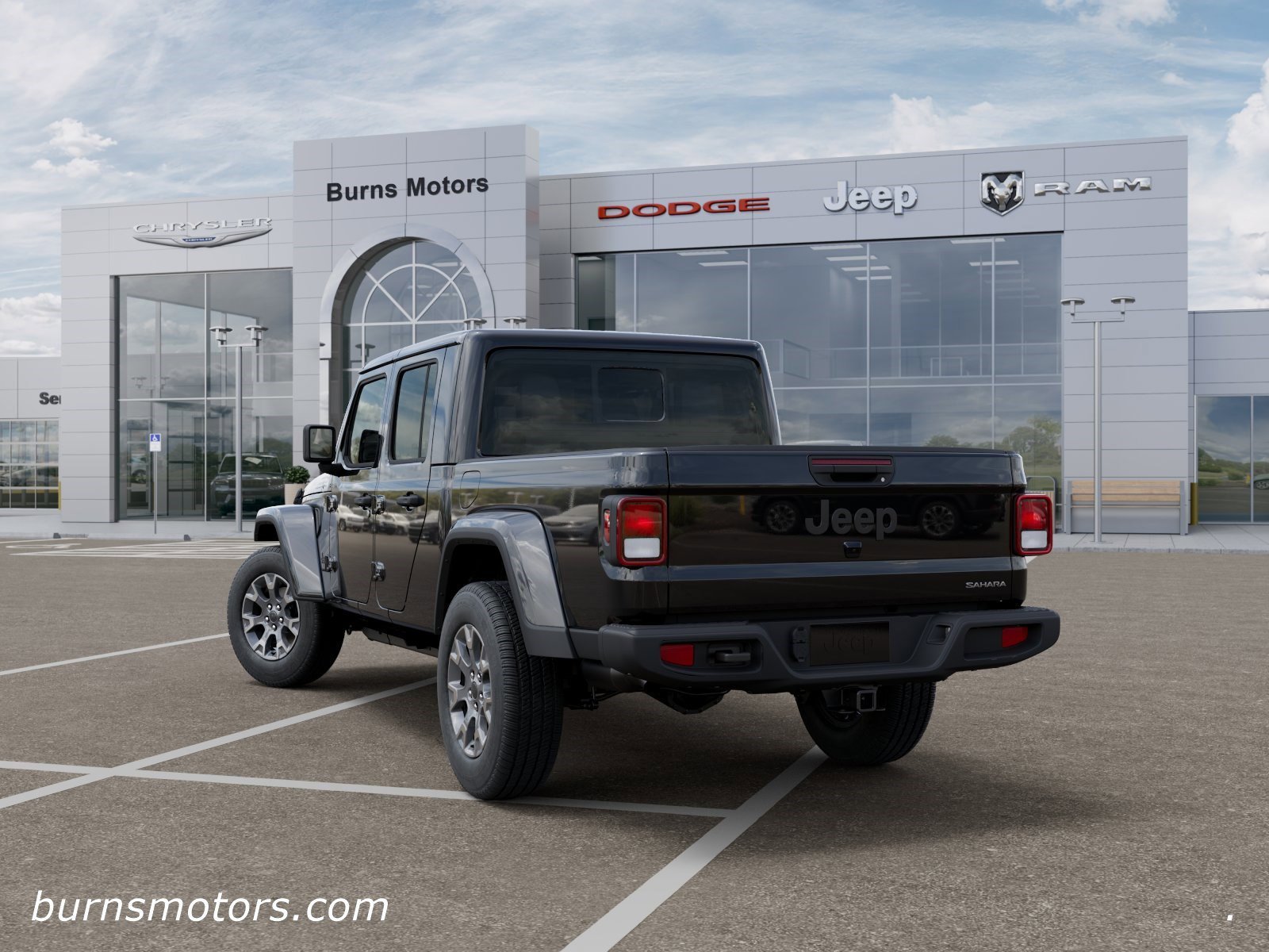 New 2026 Black Clear-Coat Exterior Paint Jeep Sahara image 3