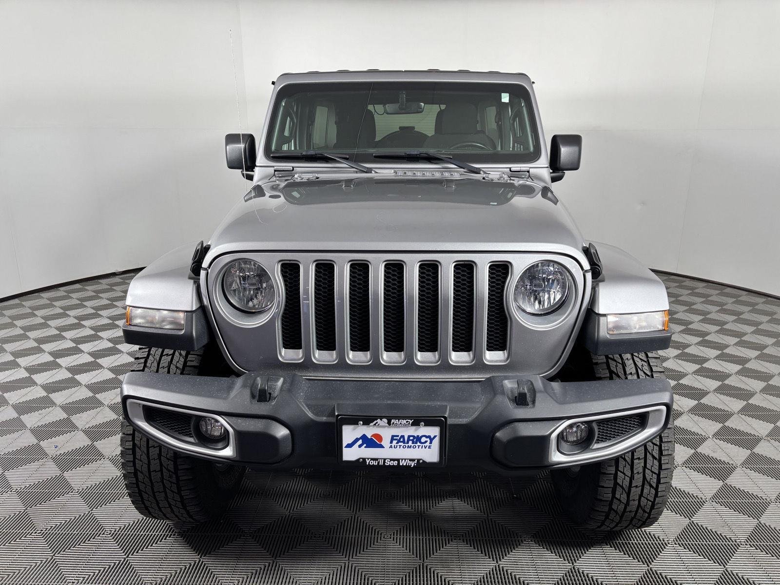 Used 2020 Billet Silver Metallic Jeep Sahara image 9