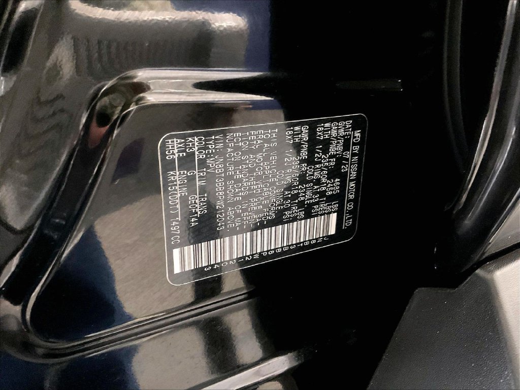 Certified Used 2023 Black Nissan SV image 36