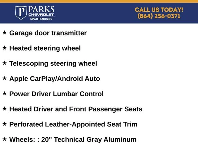 Certified Used 2025 Gray Chevrolet RS image 3