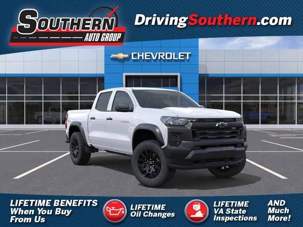 New 2026 Summit White Chevrolet Trail Boss image 1