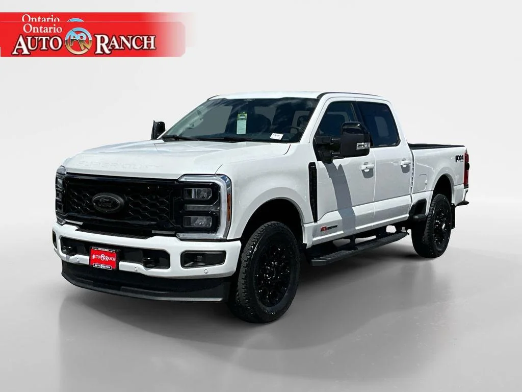 New 2026 Star White Metallic Tri-Coat Ford LARIAT image 7