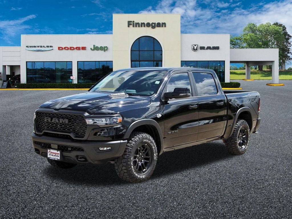 New 2026 Diamond Black Crystal Pearl-Coat Exterior Paint RAM Rebel image 3