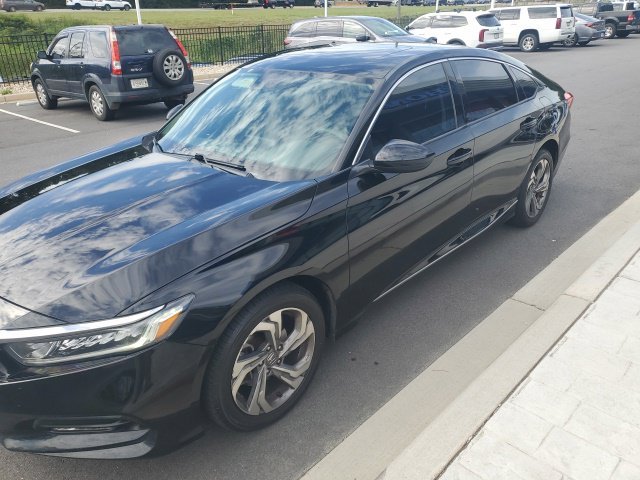 Used 2019 Crystal Black Pearl Honda EX image 6